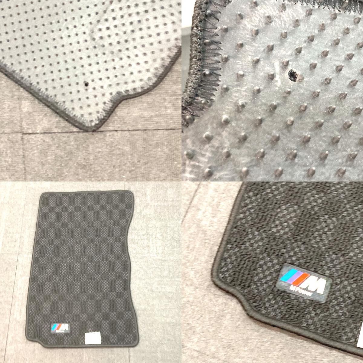 BMW ビーエムダブリュー カーペット フロアマット 4点セット 純正 マットセット 車用品 CAR キャンバス ブラック MARWIL-DEMENAGEMENTS_CH