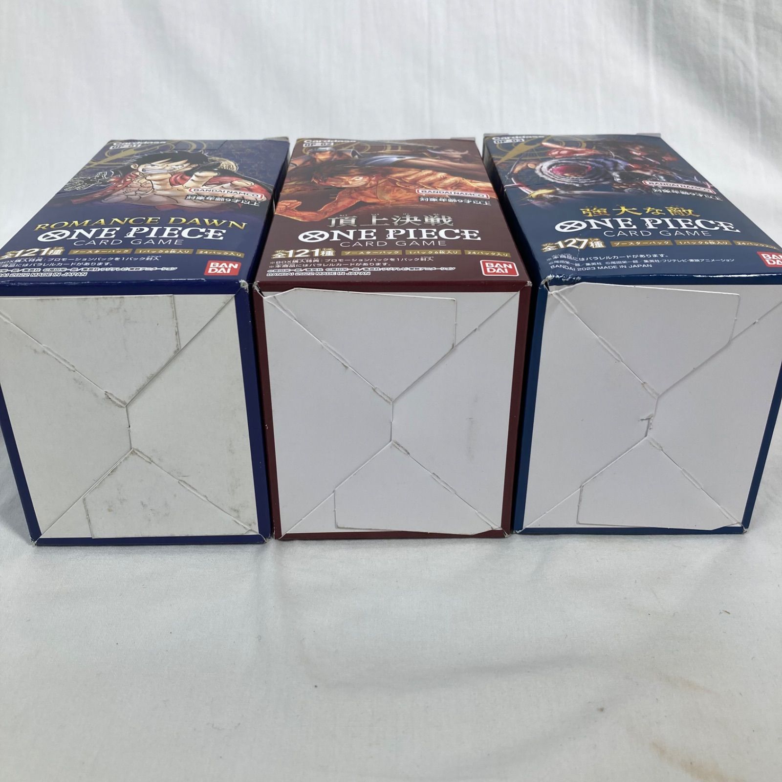 未開封品テープ付き】ワンピースカードBOX ROMANCE DAWN 頂上