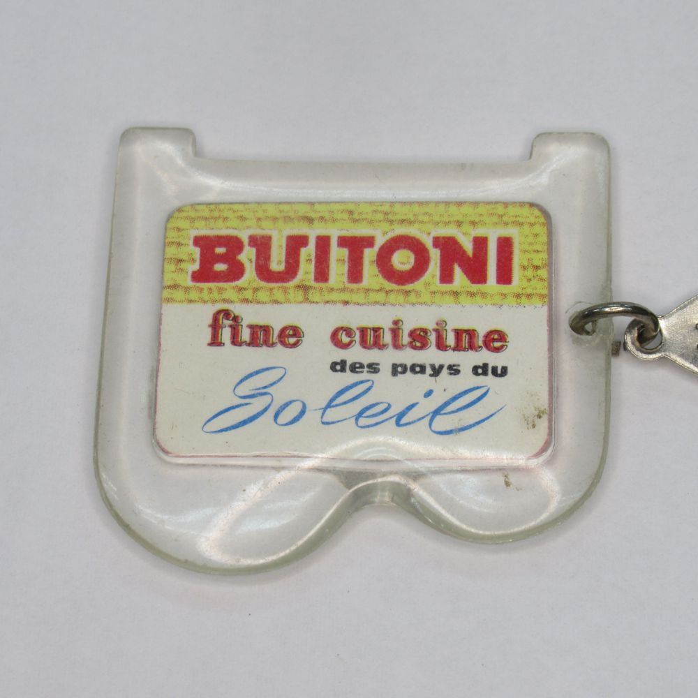ヴィンテージ キーホルダー Bourbon ブルボン フランス BUITONI 