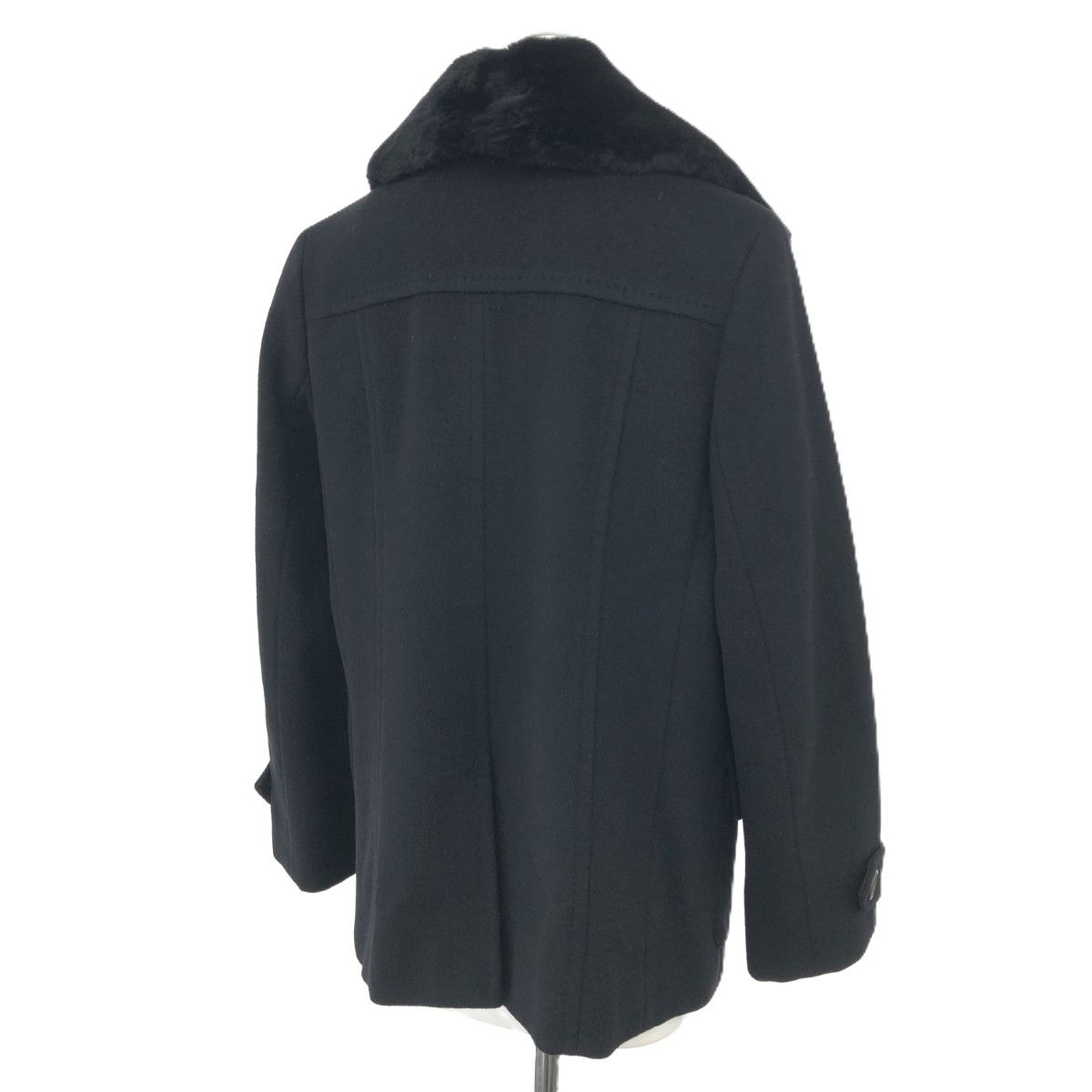 バーバリーロンドン　コート BURBERRY バーバリーロンドン チェスターハーフコート ブラック