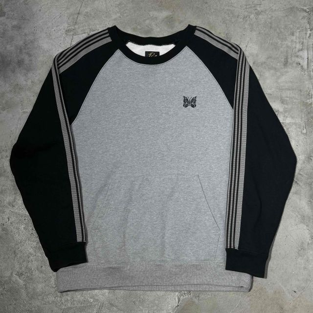 needles studious 別注 ラグランスウェット トレーナー NEEDLES 23ss STUDIOUS別注 RAGLAN SWEAT SIZE-S MR452