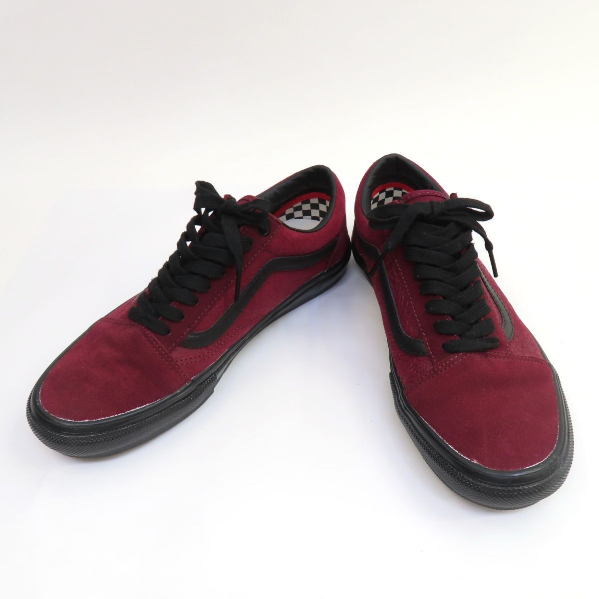 バンズSkate Old Skool スエードワインレッド27.5 箱付き