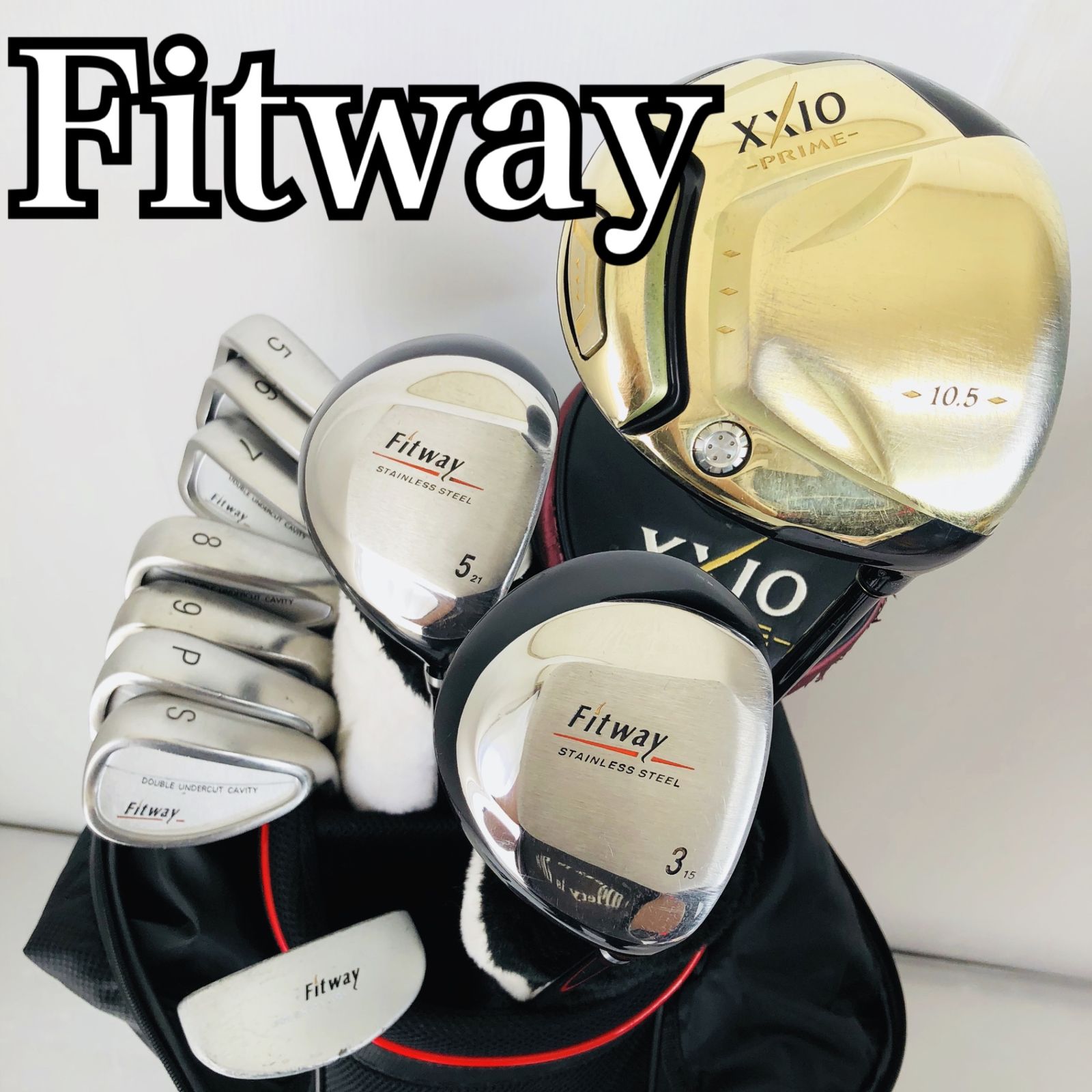 フィットウェイ XXIO ゼクシオ メンズ ゴルフ クラブ セット バッグ付き フィットウェイ XXIO ゼクシオ メンズ ゴルフ クラブ セット バッグ