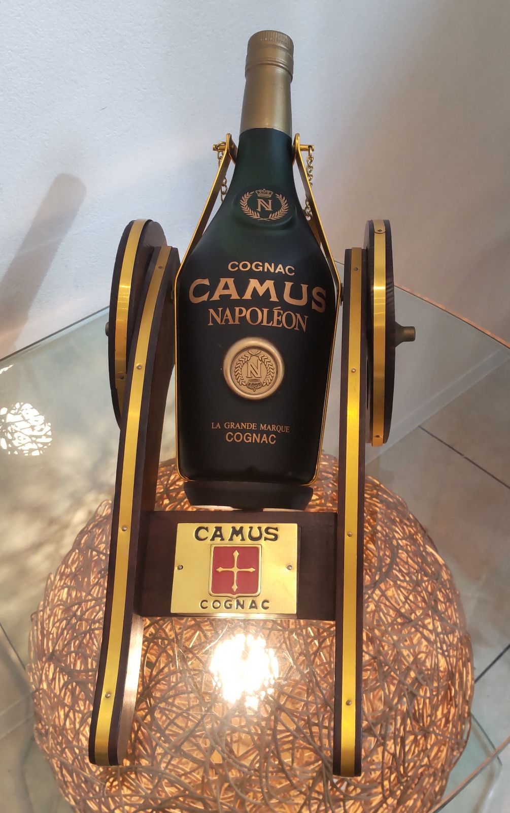 ＜未使用＞CAMUS ナポレオン コニャック フラスコ付き 新品未使用>CAMUS ナポレオン コニャック フラスコセット - メルカリ