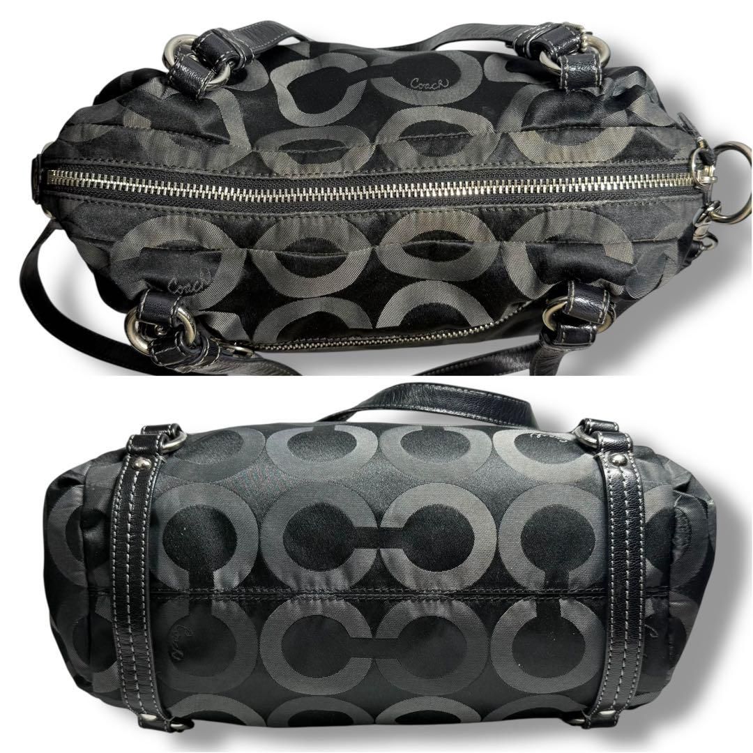 希少】COACH コーチ 2way トートバッグ ショルダーバッグ ワン
