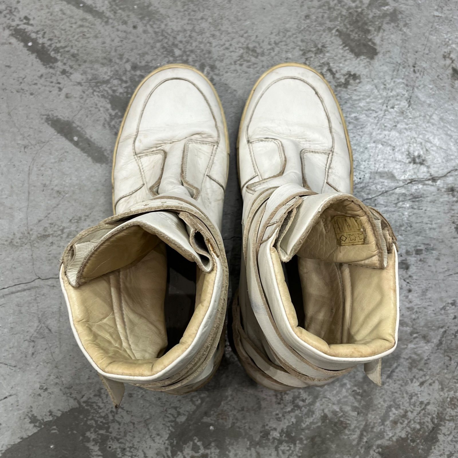 KRIS VAN ASSCHE レザー ベルト スニーカー クリスヴァンアッシュ