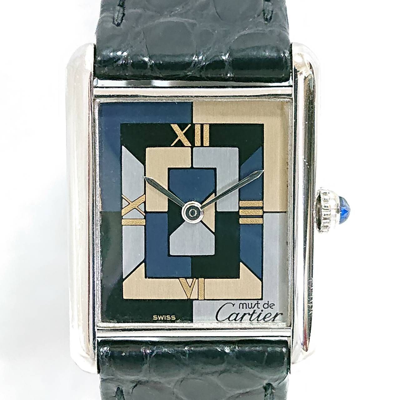1000本限定 CARTIER W1008095 MUST TANK ART DECO LM QUARTZ  