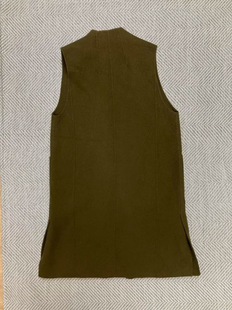 55 松の実 ベスト ロング丈 コート