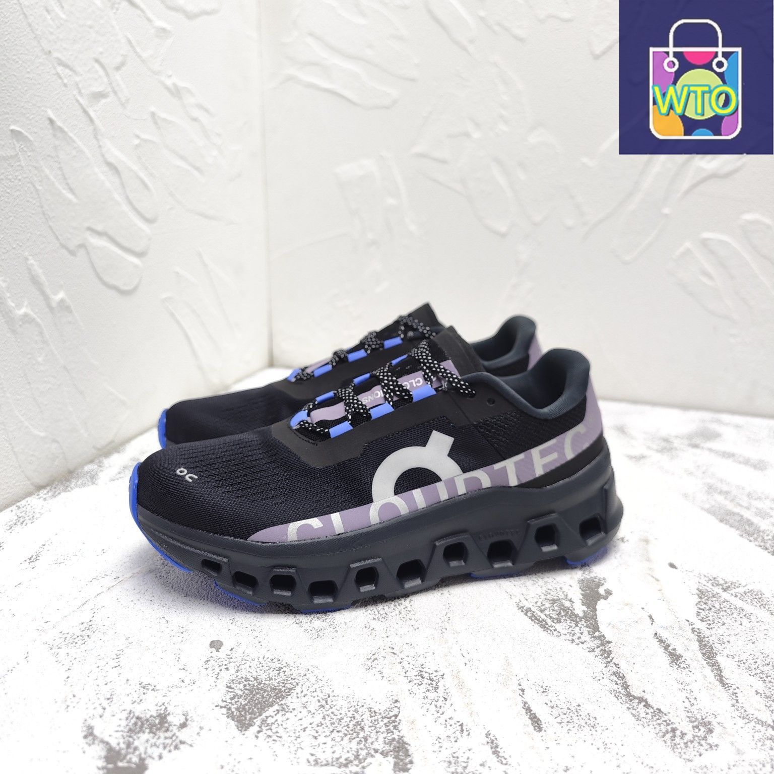 On Cloudmonster ブラック ランニングシューズ22,5新品 メンズ Cloudmonster | ブラック | On 日本