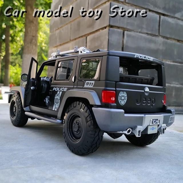 1/18 ジープ ラングラー ルビコン ダイキャスト カスタム 並行輸入品】 ビッグサイズ1:18ジープラングラールビコン合金