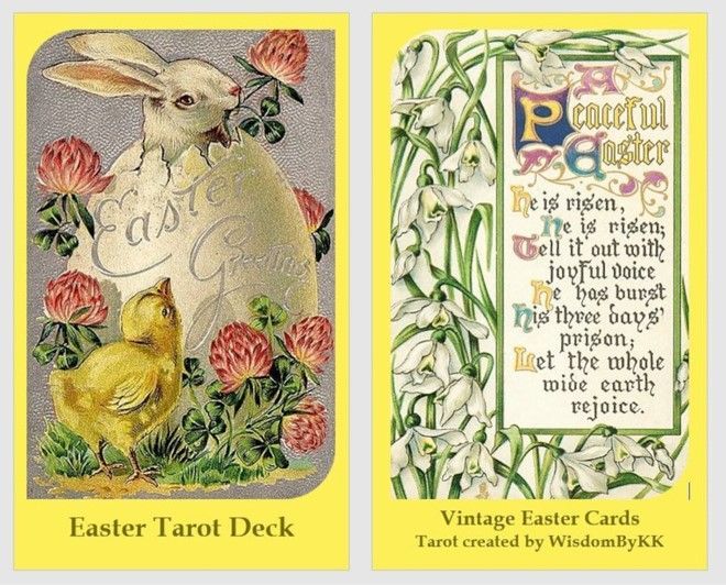 イースタータロット Easter Tarot. Vintage tarot - メルカリ