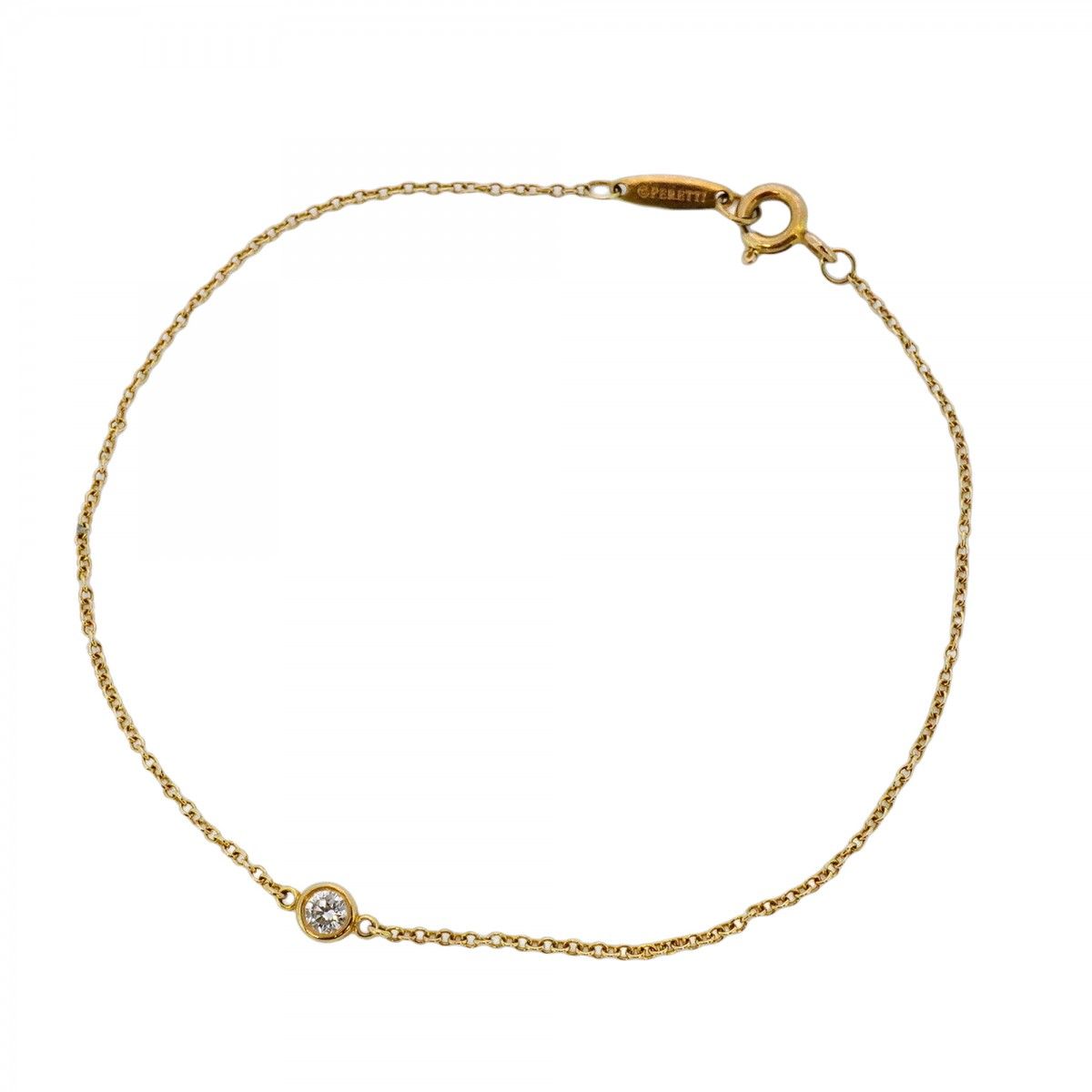 TIFFANY&CO. バイザヤード ダイヤ 5P ブレスレット ゴールド TIFFANY&Co. ティファニー バイザヤード 5P ダイヤモンド