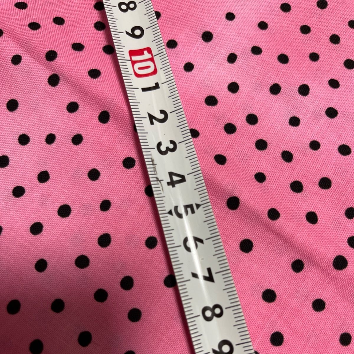 輸入生地 ロラライハリス Dinky Dots ムラピンク 110×45 - メルカリ 