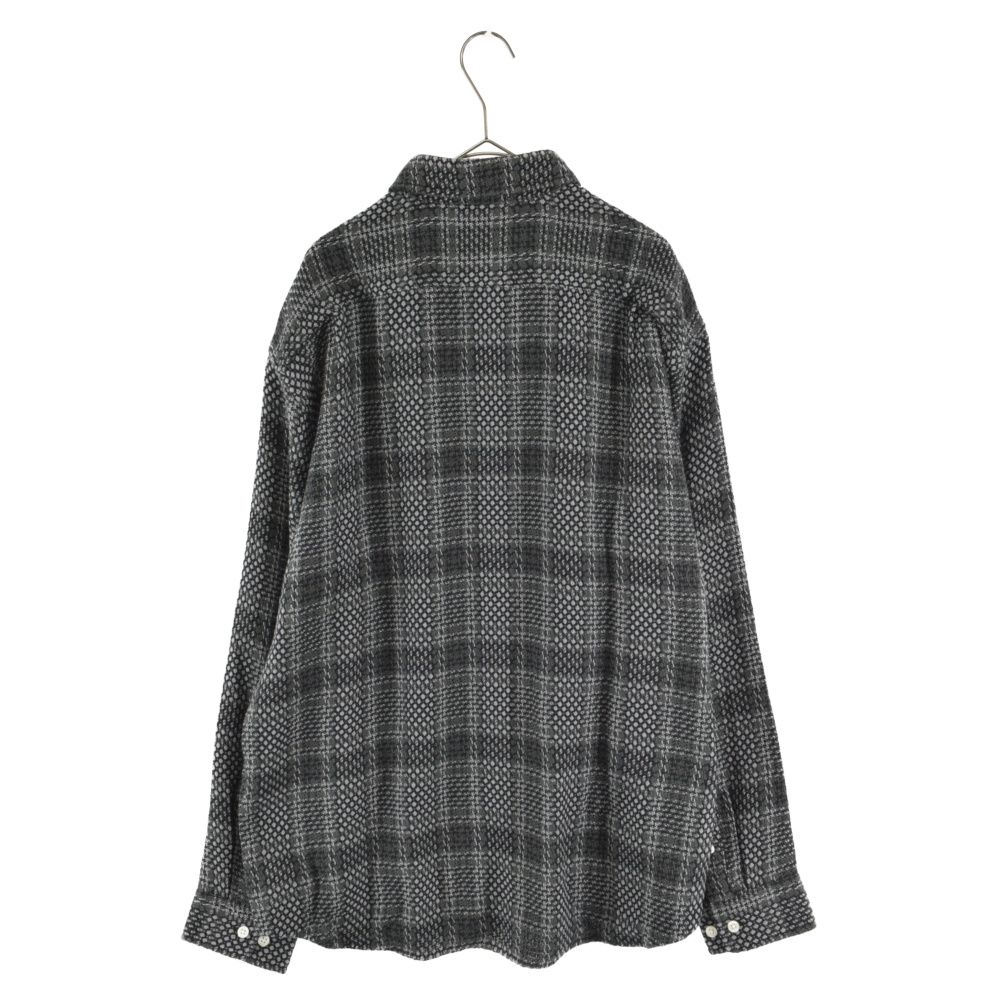 SUPREME (シュプリーム) 23SS Basket Weave Plaid Shirt 長袖シャツ