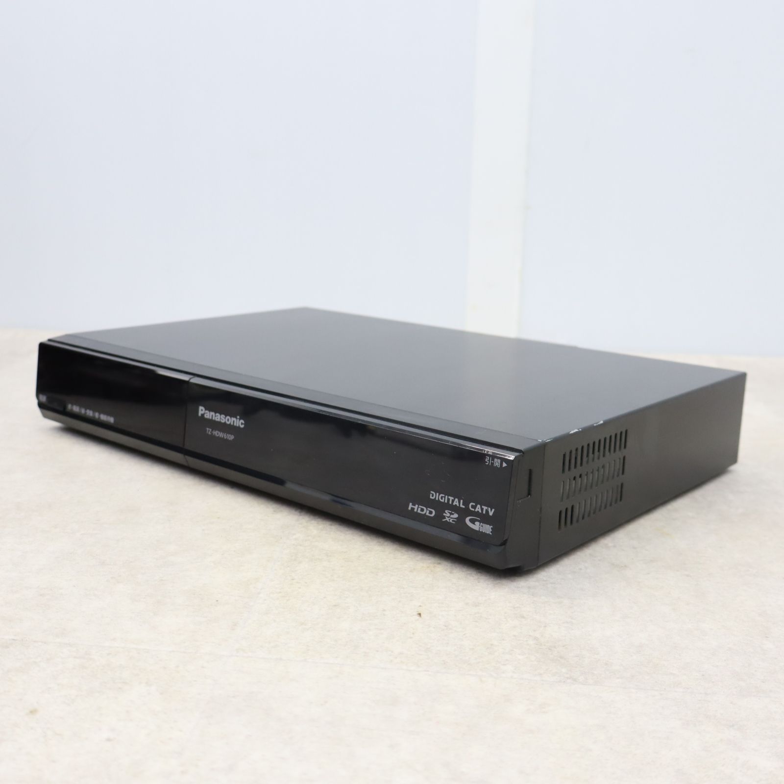 ケーブルTV STB 録画OK Panasonic TZ-HDW610P HDD500GB内蔵 CATV