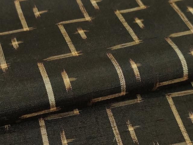 平和屋本店□極上 国指定重要無形文化財 本場久米島紬 手織 逸品