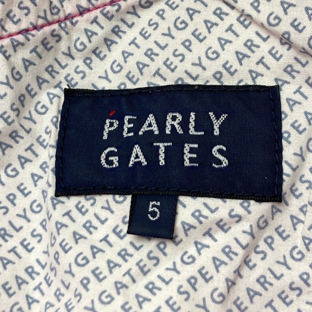 サイズ：5 PEARLY GATES パーリーゲイツ  ストレッチパンツ  ブラック系 [240101413561] ゴルフウェア メンズ ストスト サイズ：5 PEARLY GATES パーリーゲイツ 2023年モデル