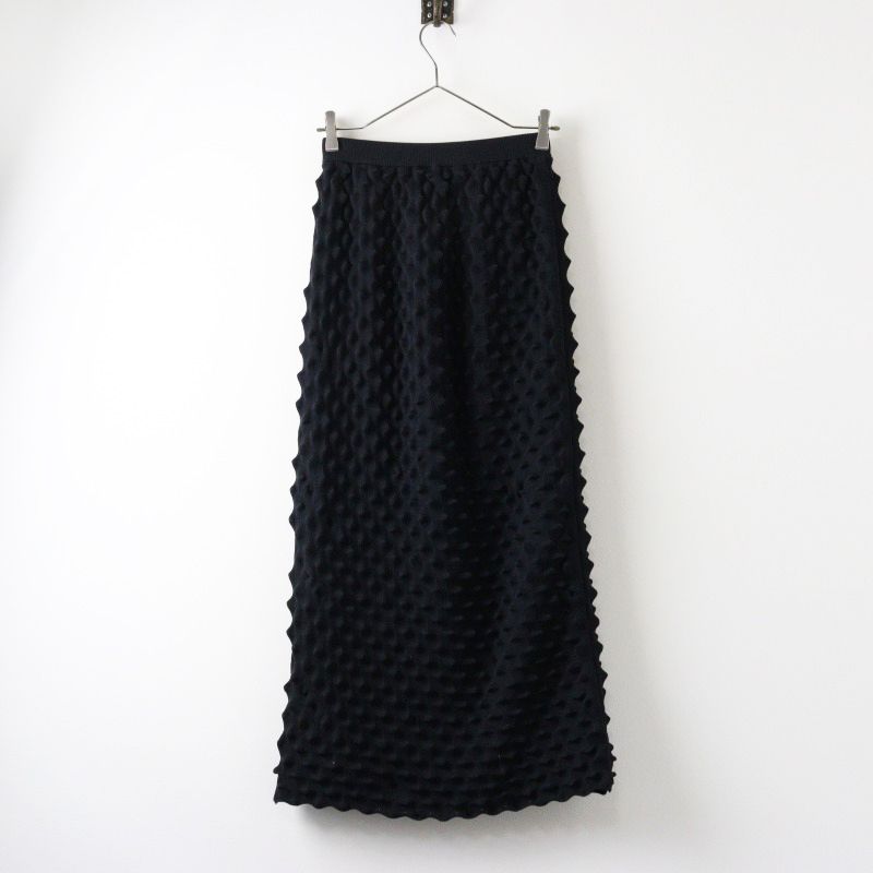 【MRR❤️／再出品】MACHATT ヘッジホッグスカート 美品 2024SS マチャット MACHATT ヘッジホッグスカート/ブラック