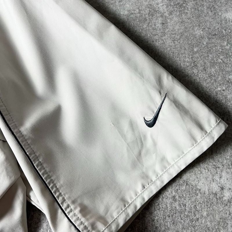 NIKE GOLF スウォッシュ ロゴ 刺繍 ハイネック 半袖 プル