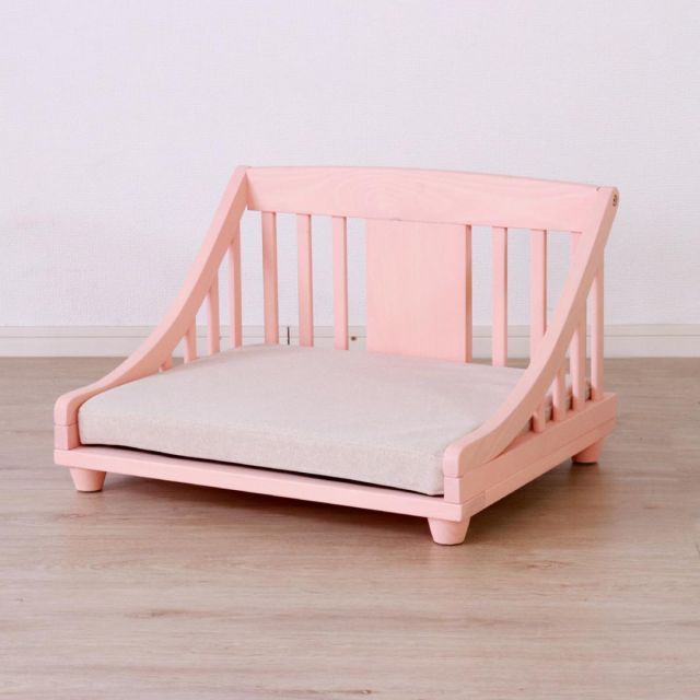後藤家具物産 マットレス付きペットベッド PB-TI-S-PK ピンク Sサイズ ペット家具 寝具 ソファー