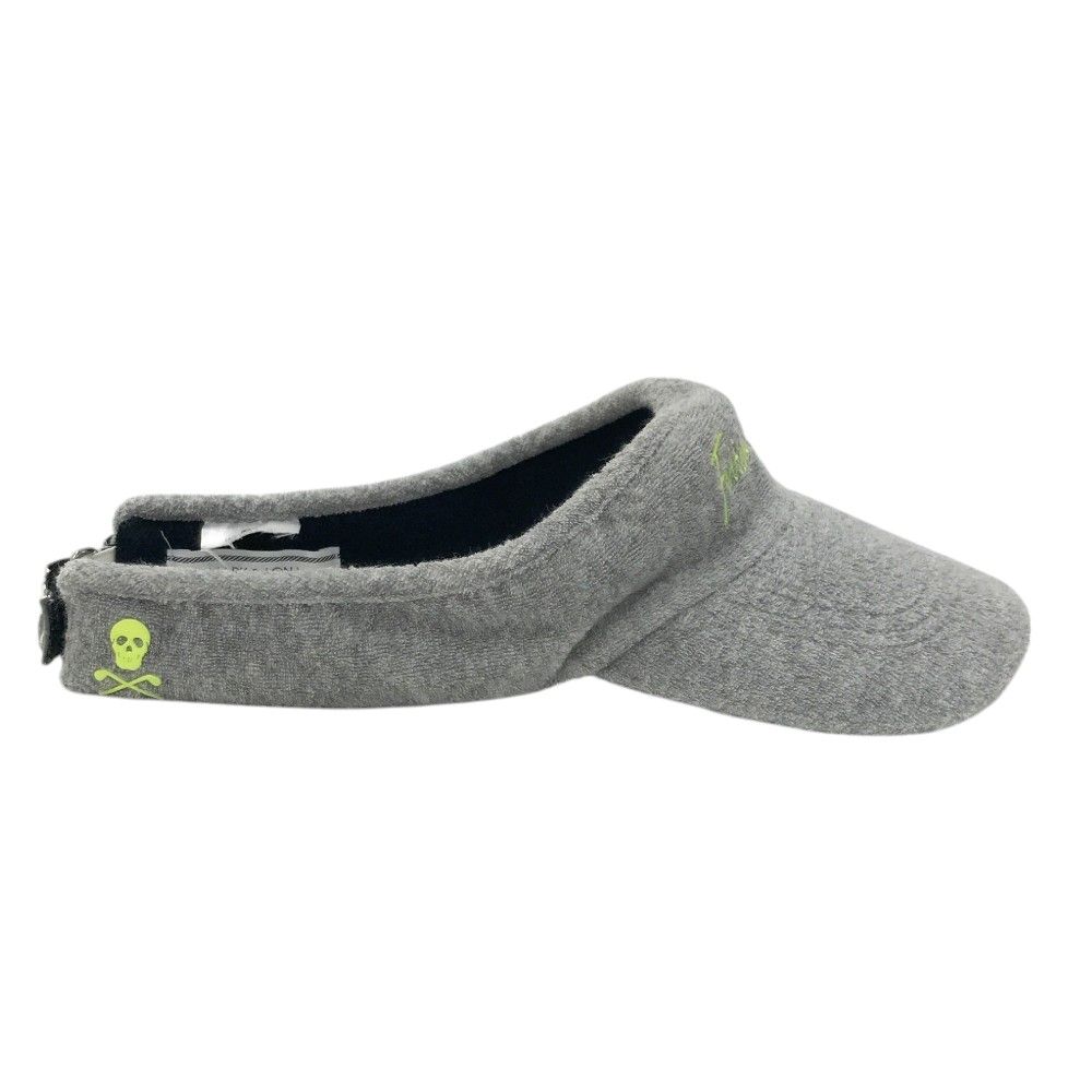 MARK&LONA マークアンドロナ サンバイザー パイル地 グレー系