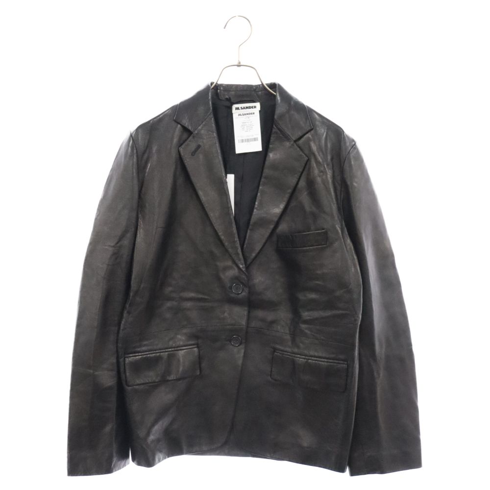 JIL SANDER (ジルサンダー) 17AW ラムレザー2Bテーラードジャケット