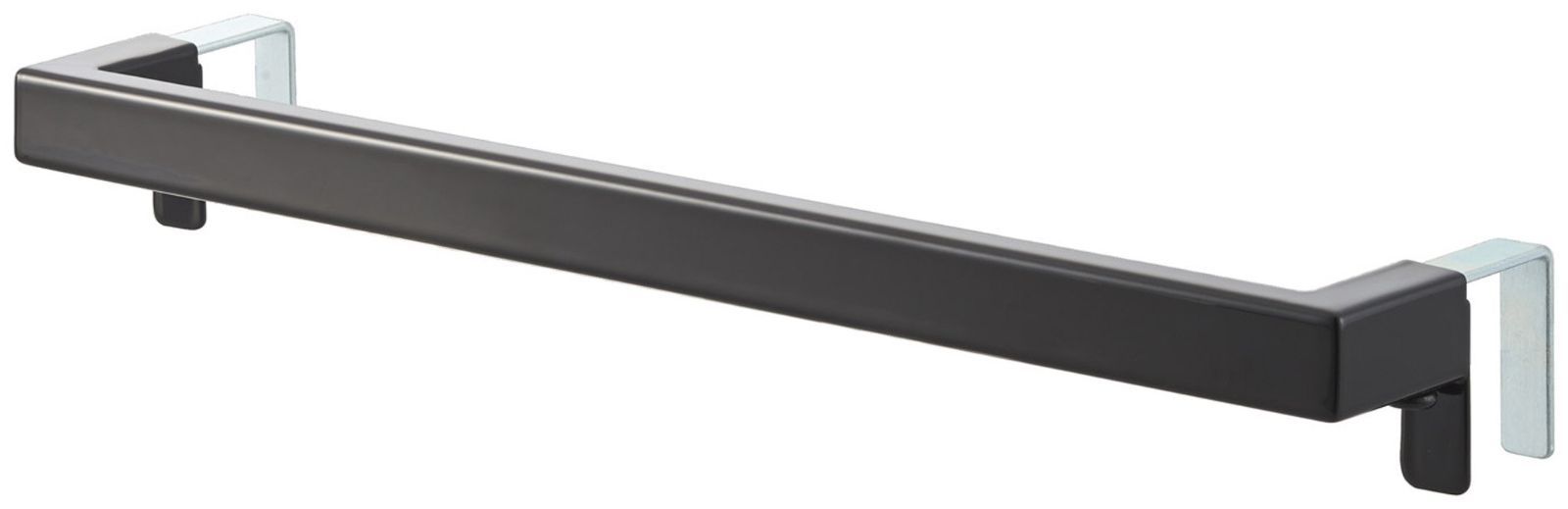 【人気商品】山崎実業 キッチンタオルハンガーバー タワー ワイド ブラック 2856