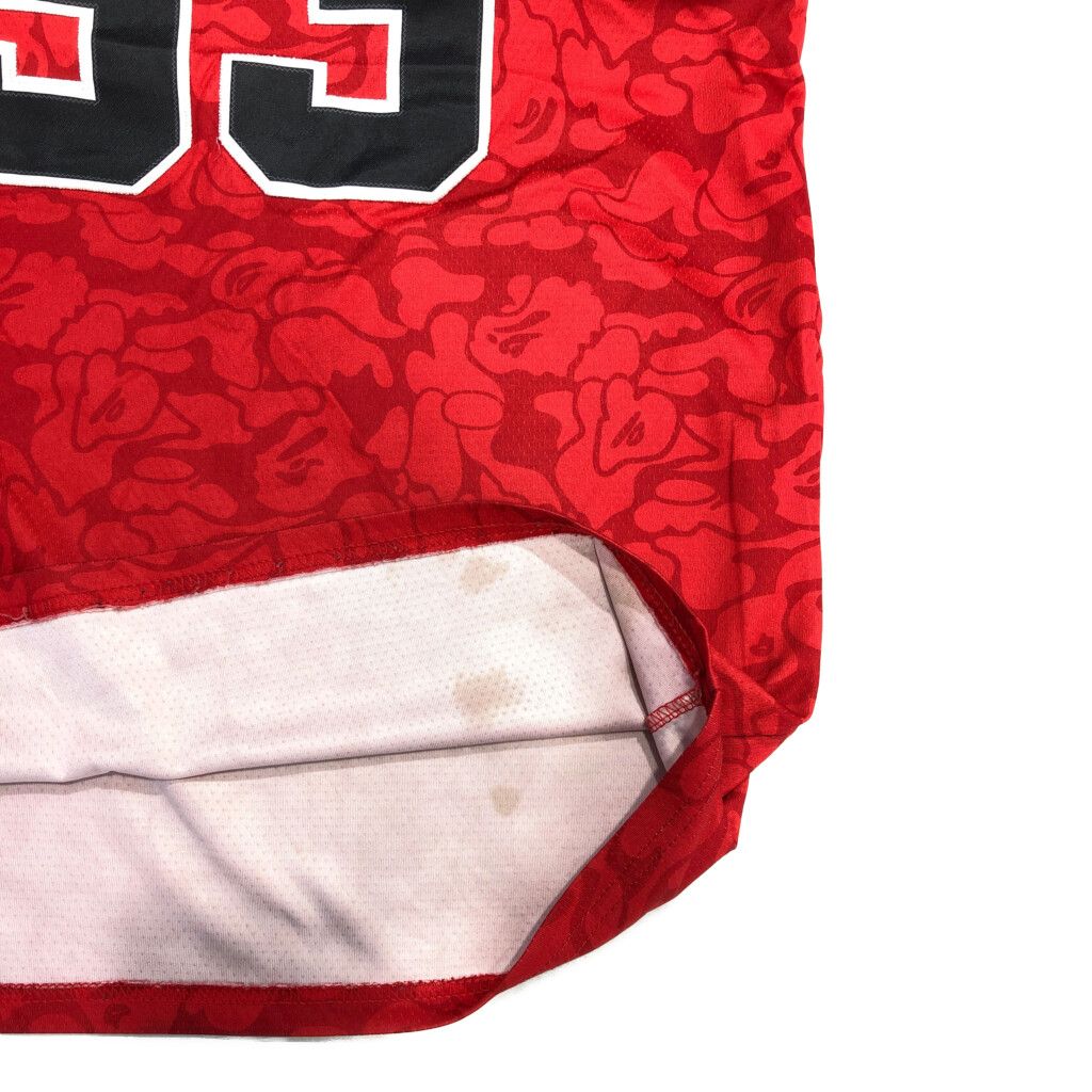 Mitchell&Ness × A BATHING APE NBA シカゴ・ブルズ ユニフォーム