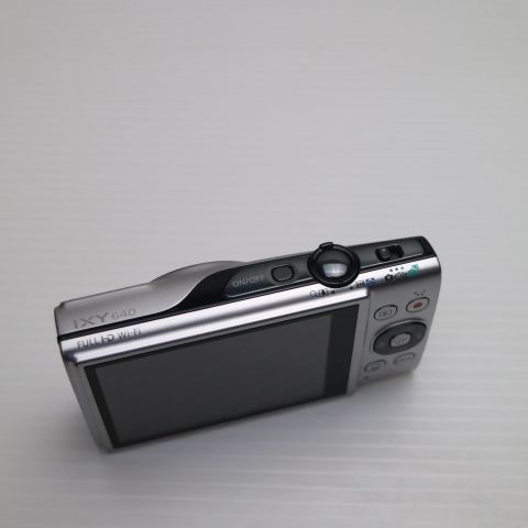 超美品 IXY 640 シルバー 即日発送 コンデジ Canon 本体 土日祝