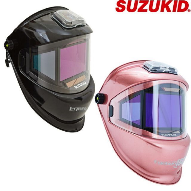 SUZUKID EB-300PW 液晶式 三面 自動 遮光 溶接面 アイボーグ ワンエイティ 180