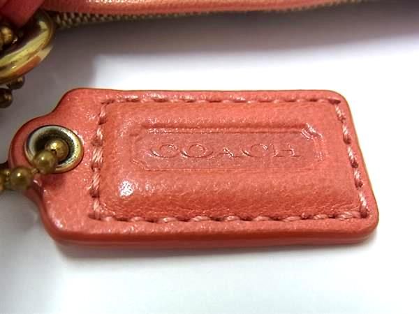 COACH コーチ シグネチャー キャンバス×レザー マルチポーチ