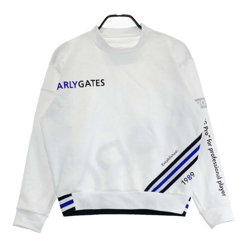 サイズ：0 PEARLY GATES パーリーゲイツ 2024年モデル 長袖トレーナー  ホワイト系 [240101457206] ゴルフウェア レディース ストスト サイズ：0 PEARLY GATES パーリーゲイツ 2024年モデル 長袖トレーナー