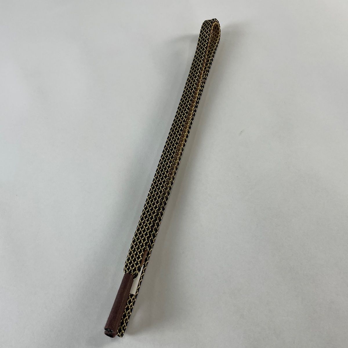 帯締め 優品 金糸 黒 正絹 和装小物