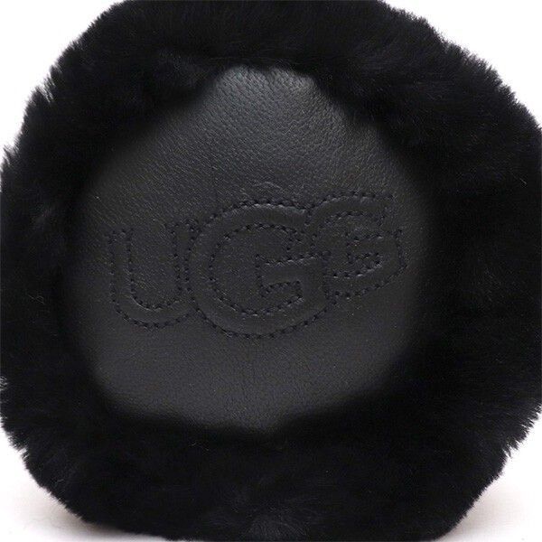 UGG 22599 ロゴワイヤレスイヤーマフ シープスキン イヤマフ もこもこ