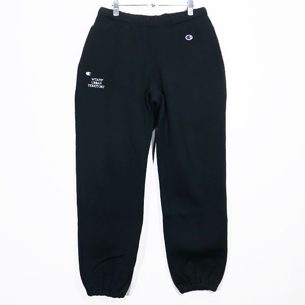 WTAPS ダブルタップス x Champion チャンピオン 22AW ACADEMY/TROUSERS/CTPL.CHAMPION  222HBCHD-CSN05S アカデミー トラウザーズ ブラック スウェット パンツ ボトムス サイズM - メルカリ