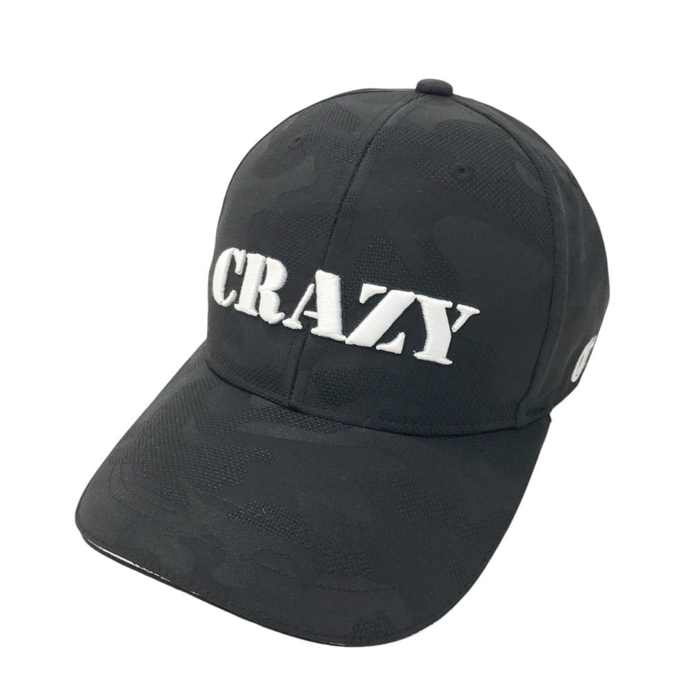 CRAZY クレイジー  キャップ カモフラ柄 ブラック系 F [240101396041] ゴルフウェア ストスト