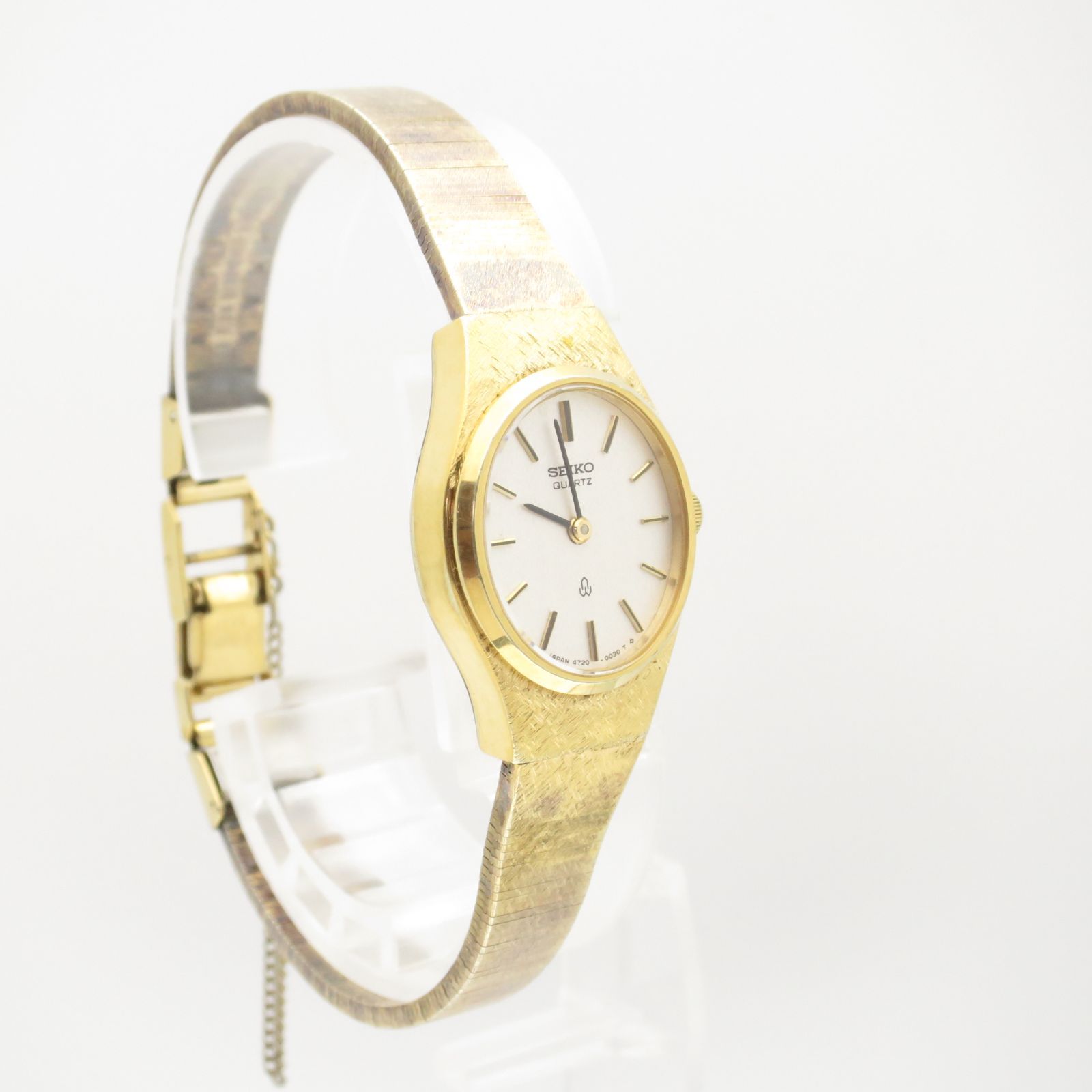 新品電池】クォーツ セイコー レディース腕時計 4720-7021 ゴールド