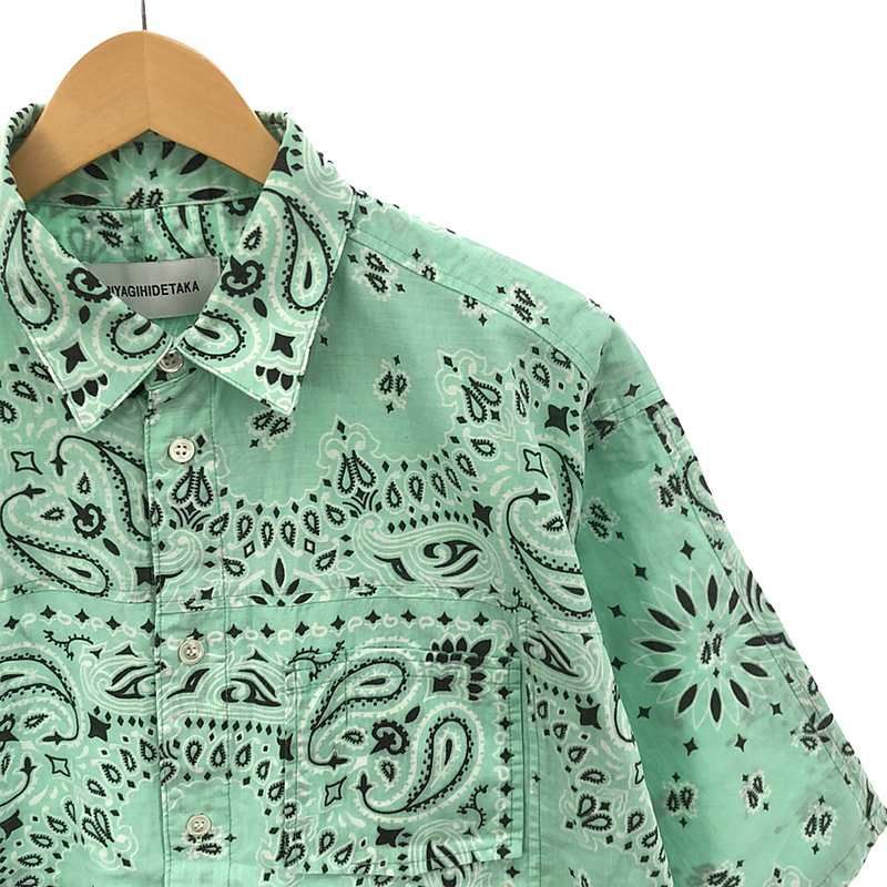 MIYAGIHIDETAKA / ミヤギヒデタカ | BANDANA SHIRT パッチワーク 