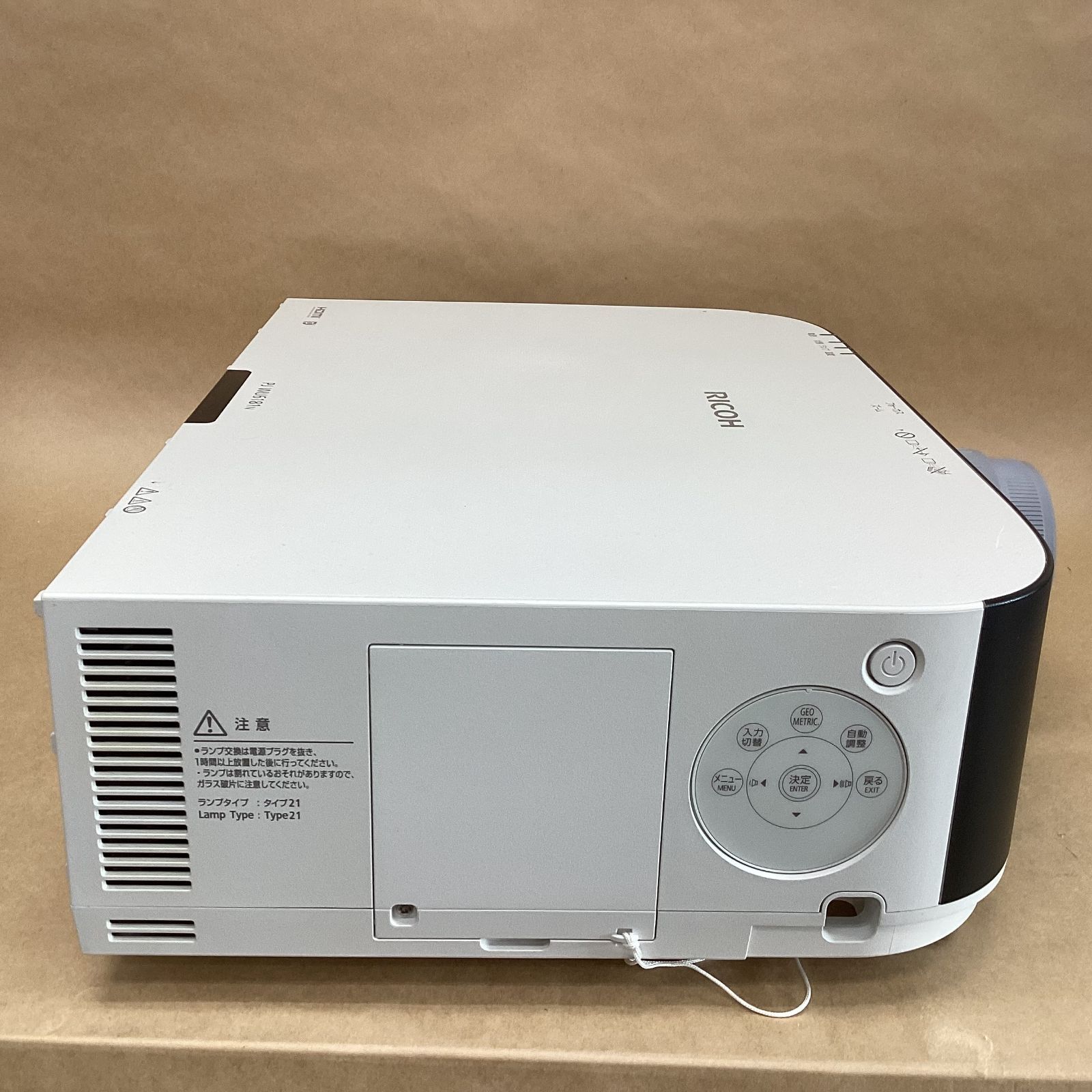 PJ WU6181N RICOH Ricoh ⁄ 6200ルーメン 業務用プロジェクター ランプ