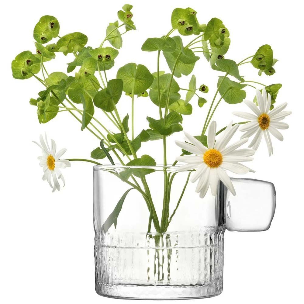 LSA Handle Tealight H er - Vase G1708-09-148 クリア H9cm LHN01 | エルエスエー フラワーベース キャンドルホルダー 花器 花瓶