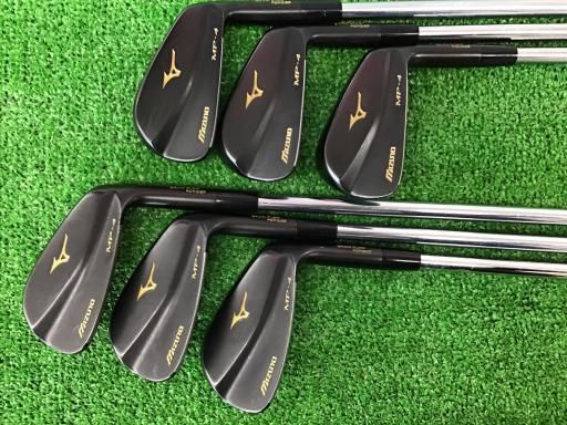 ミズノ MP-4 ブラック 6S アイアンセット IR NS PRO MODUS3 SYSTEM3 TOUR125 ブラック フレックスS メンズ 男性用 右利き 右用 Cランク ゴルフクラブ