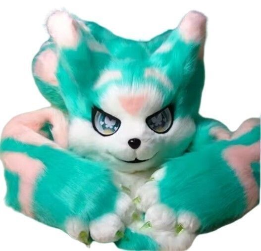 ケモノ着ぐるみ（全身） 人形付き　マスク 短毛 ぬいぐるみ kigurumi A ケモノ着ぐるみ（全身） 人形付き マスク 短毛 ぬいぐるみ kigurumi A