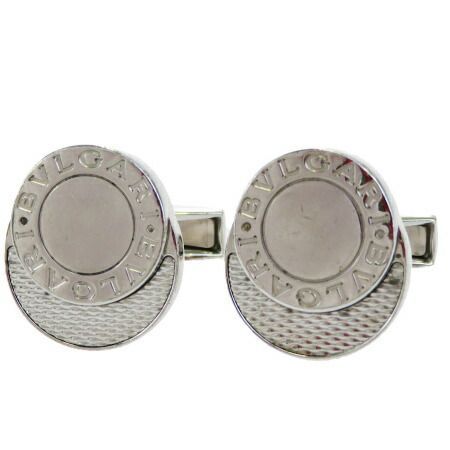【中古】 ブルガリ BVLGARI カフスボタン シルバー 925 05BG103
