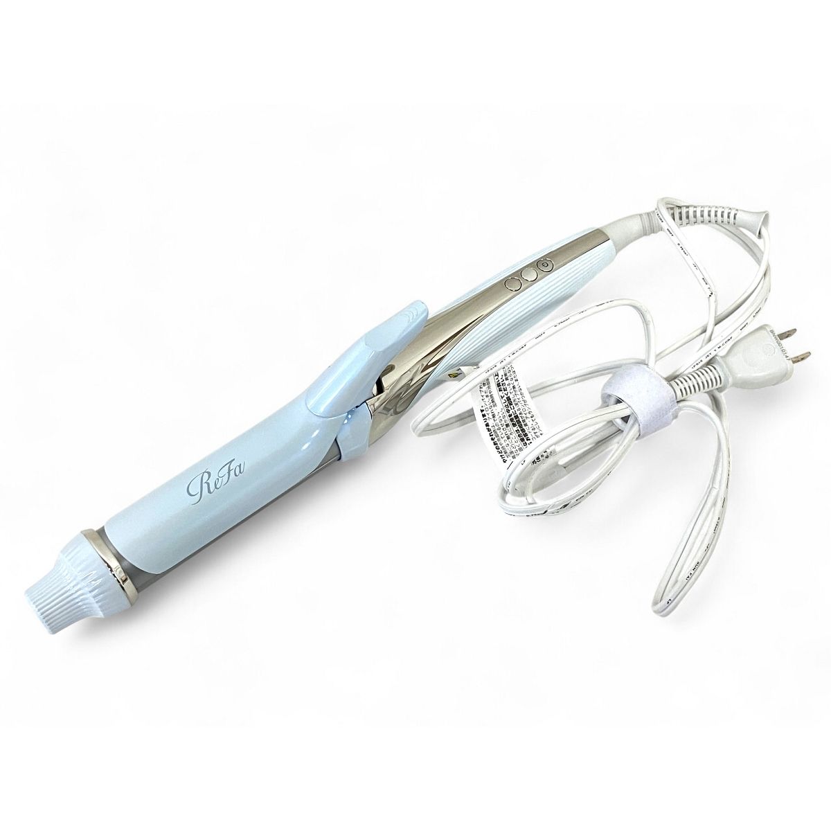 MTG ReFa RE-BK-02A ヘアアイロン カール コテ 32mm 20 ホワイト 美容 家電 T9947289