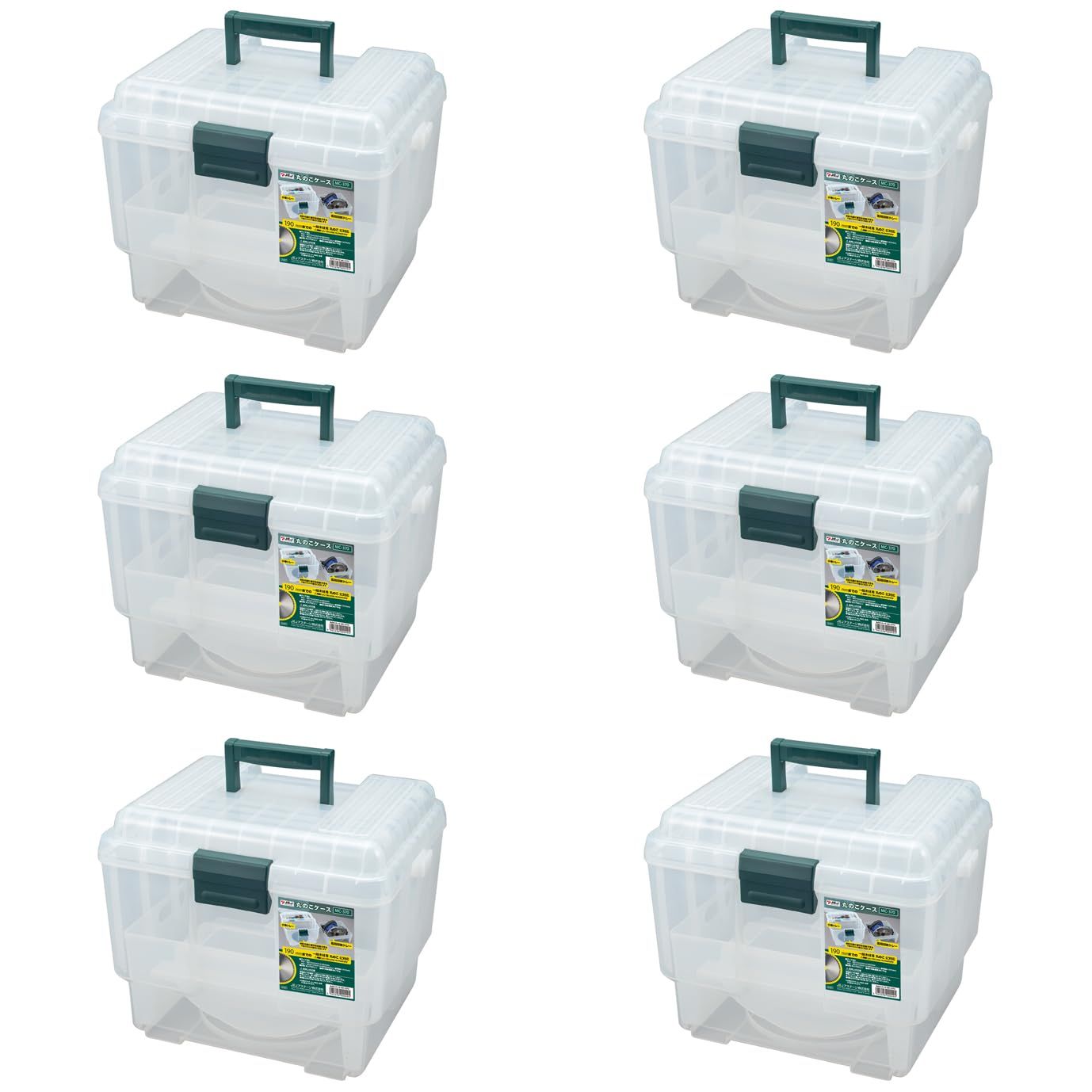 丸のこ マルノコケース 収納 MC370N JEJアステージ 幅37×奥行30.7×高さ30cm ６個セット