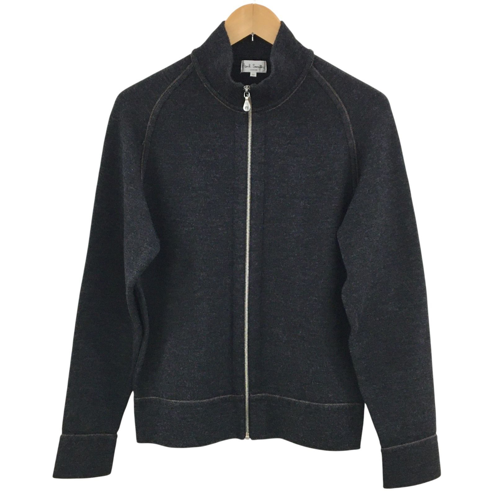 ポールスミス Z1465【美品】Paul Smith LONDON ポールスミス ジップアップニット 毛