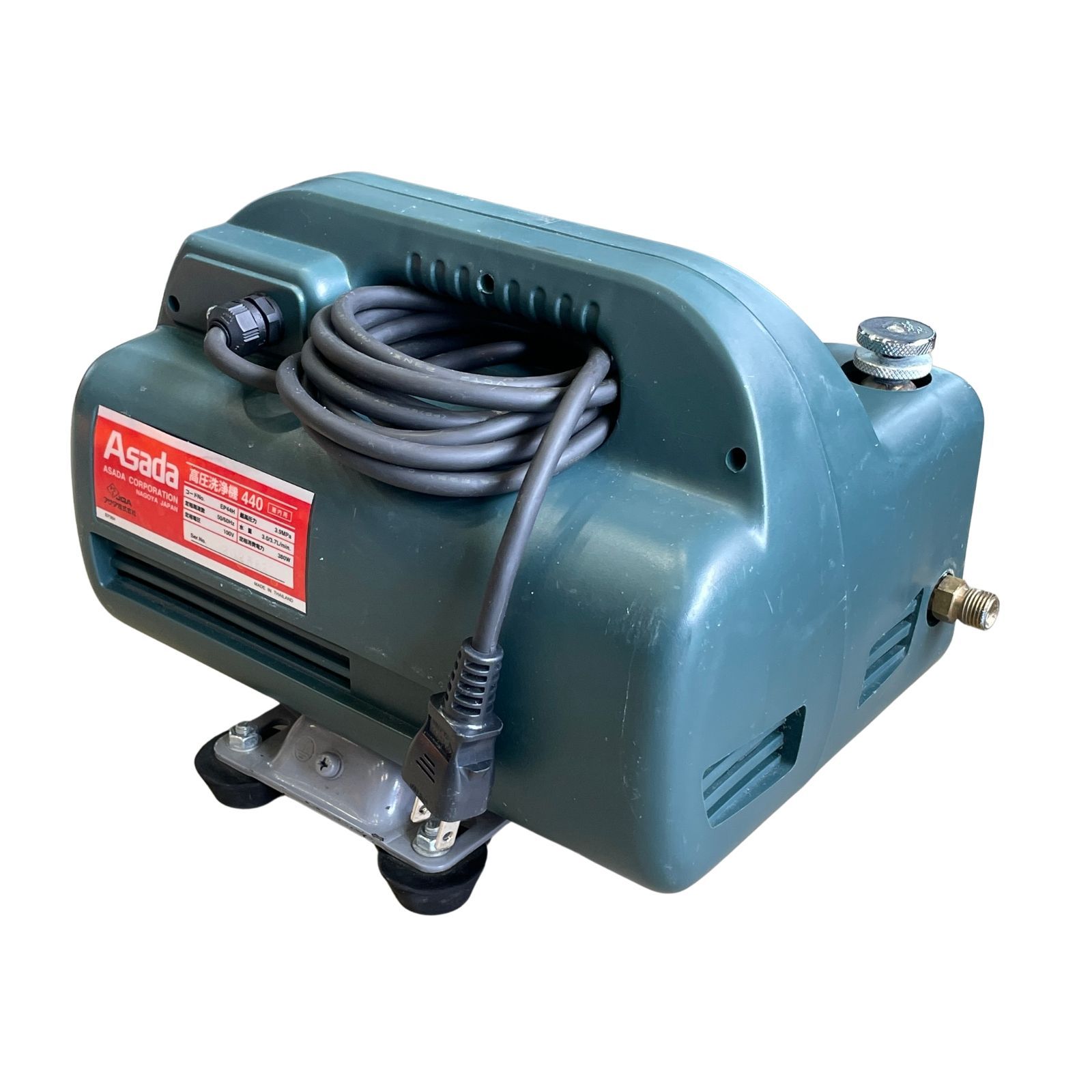メーカー在庫あり】 アサダ(株) アサダ 高圧洗浄機440 EP44H JP店 中古