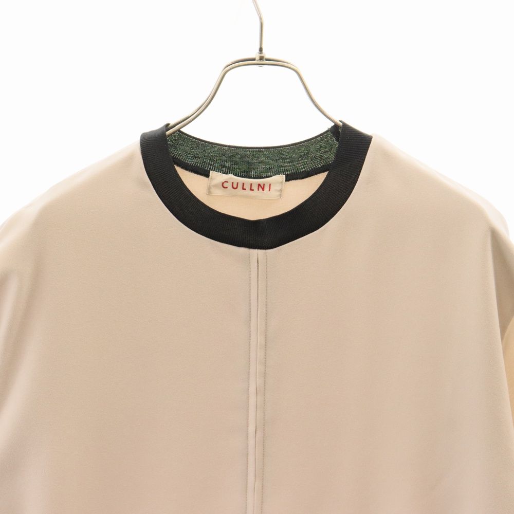 CULLNI (クルニ) 21SS 2Way ストレッチレイヤード フロントジップ プル