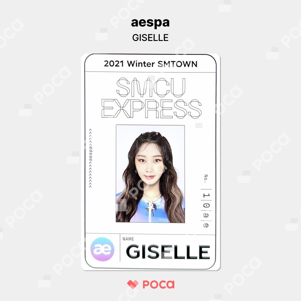 aespa ウィンター　smcu ARチケット トレカ AESPA] 2021 winter smtown smcu express official photocard | eBay