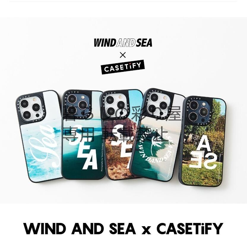 WIND AND SEA × CASETiFY iPhone14 ケース ミラー CASETiFY×WIND AND SEA iPhone14 ミラー ケース WIND AND SEA